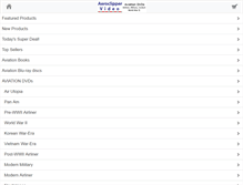 Tablet Screenshot of aeroclippervideo.com